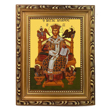 Load image into Gallery viewer, Christ Blessing, Great High Priest, Enthroned - Gilded - Byzantine Greek Icon