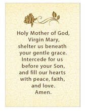 Load image into Gallery viewer, Virgin of Vladimir - Travel Prayer Book - Traveling Faith: Virgin Mary Icon with Prayer in Leatherette Wallet Case