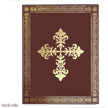 Load image into Gallery viewer, Icon Diptych - Christ The Teacher and Virgin of Perpetual Help - Gold Foil 5 1/4 inch tall