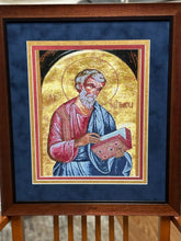 Load image into Gallery viewer, St. Matthew Icon Cross Stitch Pattern