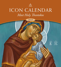 Load image into Gallery viewer, 2025 Icon Calendar: Most Holy Theotokos (Gregorian version, new calendar)
