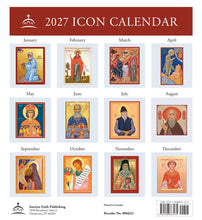 Load image into Gallery viewer, 2027 Icon Calendar: Saints for Various Needs (Gregorian version, new calendar)
