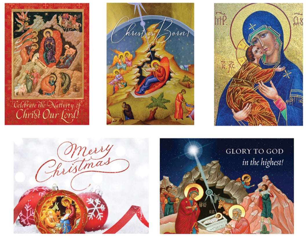 Mixed pack of 2023 Christmas Cards (Version B)