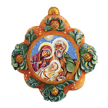 Load image into Gallery viewer, Nativity Sculpted Hand-Painted Christmas Ornament by G. DeBrekht
