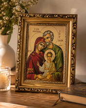 Load image into Gallery viewer, Holy Family - Gilded
