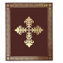 Load image into Gallery viewer, St Xenia Gold Foil Mini Wooden Icon
