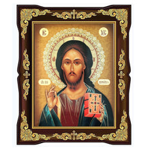 Load image into Gallery viewer, Framed Christ  8" x 10"
