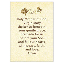 Load image into Gallery viewer, Travel Prayer Book - Traveling Faith: Madonna and Child Icon with Prayer in Leatherette Wallet Case
