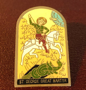 St George Lapel Pin