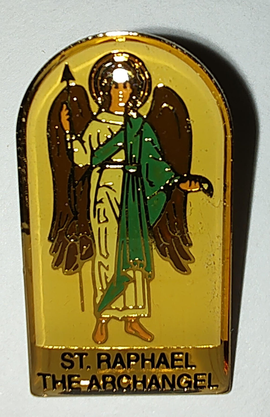 Archangel Raphael Lapel Pin