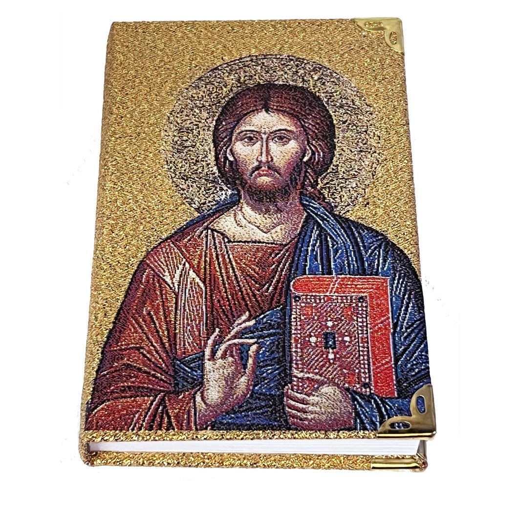 CHRIST The Teacher - 2 SIDED - Tapestry Icon Notepad - Prayer Journal