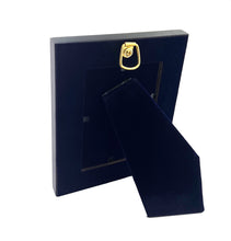 Load image into Gallery viewer, Virgin Mary - Formidable Protection - Our Lady of Perpetual Help Icon Authentic Greek Orthodox Byzantine Icon Gold Foil Framed - Wall Hanging and Standing - Burgundy Wooden Frame Decorated With Crosses  5 1/2 inch Tall
