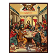 Load image into Gallery viewer, Wooden Icon Box - Mystical Supper Icon
