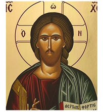 Load image into Gallery viewer, Traveling Icon Diptych - Prayer Book - Nativity of Christ  &amp; Christ The Teacher
