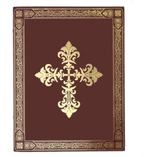 Load image into Gallery viewer, Icon Diptych - Christ The Teacher and Virgin of Perpetual Help - Gold Foil 5 1/4 inch tall
