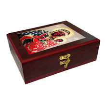 Load image into Gallery viewer, Our Lady of Czestochowa Wall Hanging or Table Icon Box- For Rosary, Prayer Ropes, Beads, Jewelry Prayer Cards Anything Sacred  7 1/2 Inch
