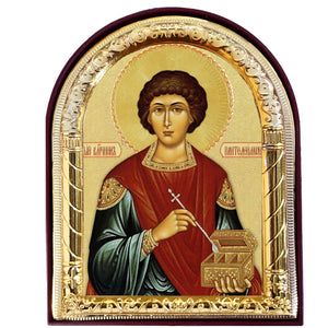 Russian Healer St Saint Panteleimon THE GREAT MARTYR Icon