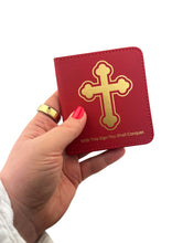 Load image into Gallery viewer, Virgin of Vladimir - Travel Prayer Book - Traveling Faith: Virgin Mary Icon with Prayer in Leatherette Wallet Case
