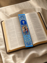 Load image into Gallery viewer, Set of 4 Nativity of Christ Tapestry Bookmarks – Textile Art, 9 1/8" x 2", Individually Wrapped – Great for Gifting
