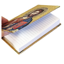 Load image into Gallery viewer, CHRIST The Teacher - 2 SIDED - Tapestry Icon Notepad - Prayer Journal
