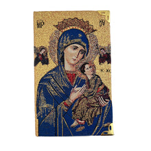 Load image into Gallery viewer, Theotokos- 2 SIDED - Tapestry Icon Notepad - Prayer Journal
