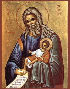 St. Simeon Orthodox Icon Cross Stitch Pattern