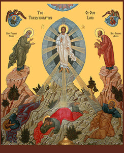 Transfiguration Orthodox Icon #1 Cross Stitch