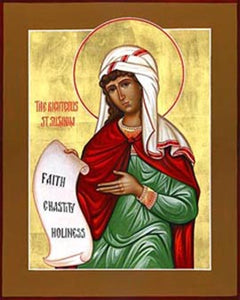 St. Susanna Icon Cross Stitch Pattern