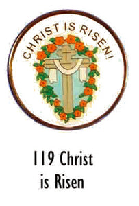 Christ Is Risen Lapel Pin