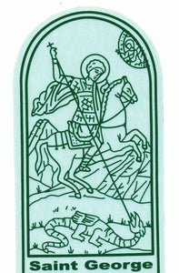 Orthodox Car Decal St George