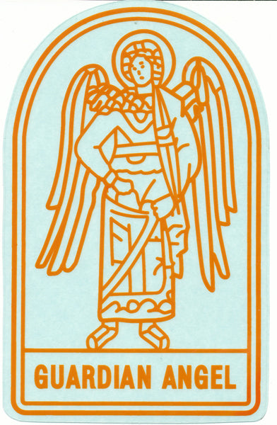 Orthodox Car Decal Guardian Angel