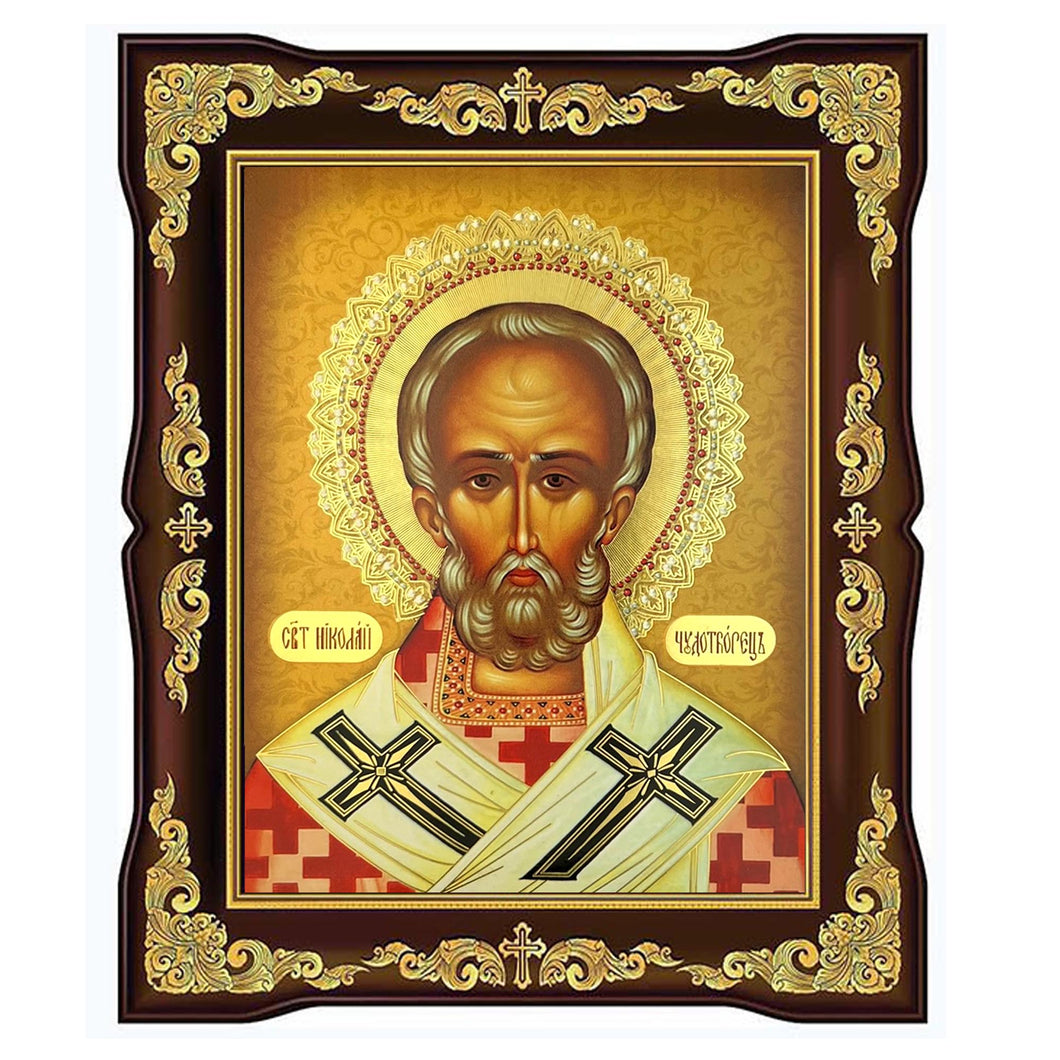 Framed Saint Nicholas  8
