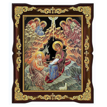 Load image into Gallery viewer, Framed Nativity of Christ 8&quot; x 10&quot;
