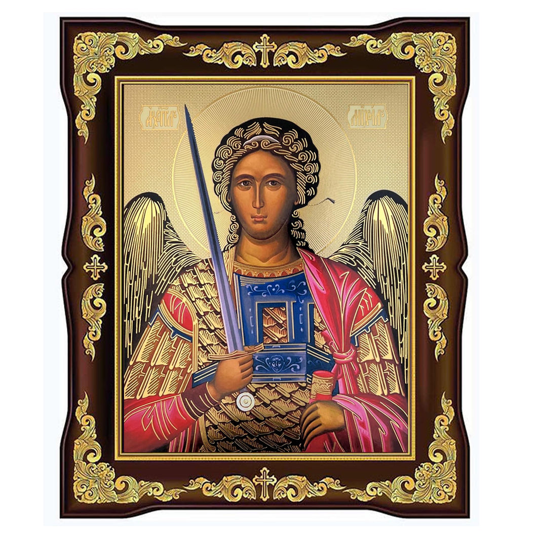 Framed Saint Michael 8