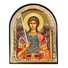 Load image into Gallery viewer, Arched Icon Saint Michael
