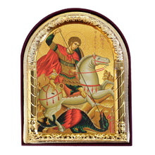 Load image into Gallery viewer, Arched Icon Saint George
