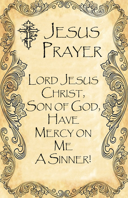 Orthodox Poster Jesus Prayer