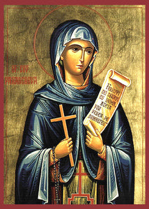 Orthodox St. Paraskevi Petka Icon Cross Stitch Pattern