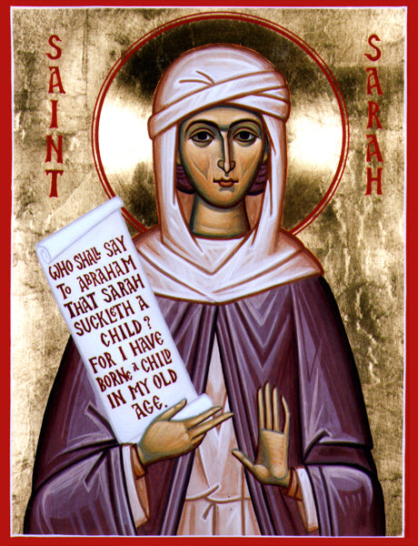 St. Sarah Icon Cross Stitch Pattern