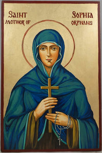 St Sophia Icon Cross Stitch Pattern