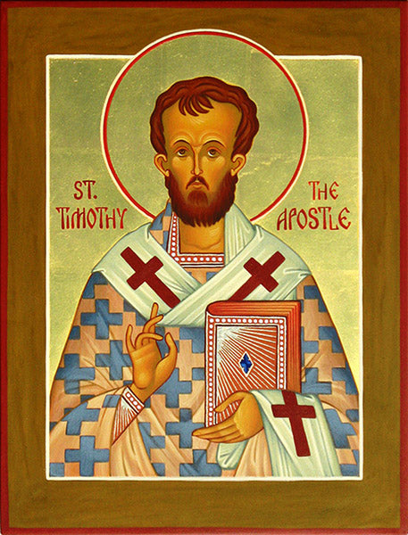 St. Timothy the Apostle Icon Cross Stitch Pattern