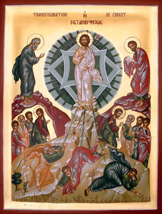 Transfiguration Orthodox Icon #3 Cross Stitch