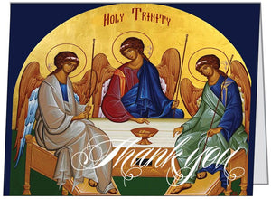 Orthodox Thank You Cards Holy Trinity