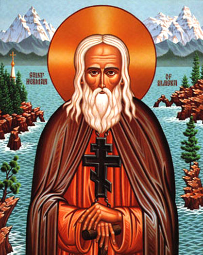 St Herman of Alaska Cross Stitch Pattern